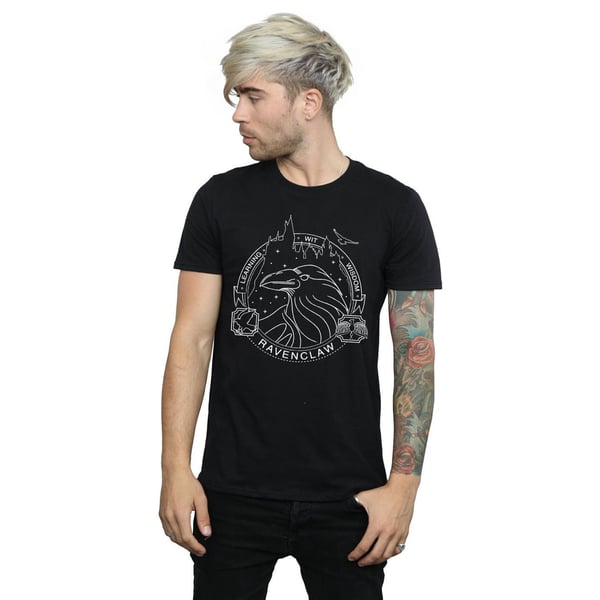 Harry Potter Mens Ravenclaw Seal T-Shirt