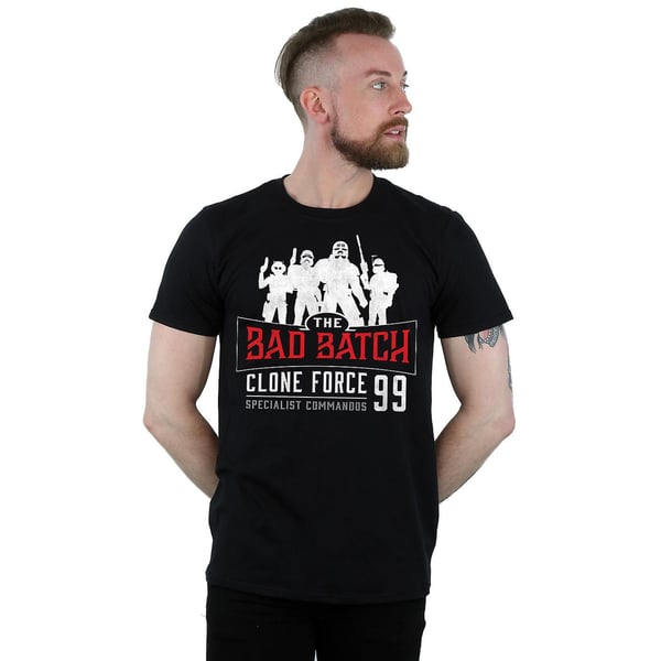 Star Wars: The Bad Batch Unisex Adult Clone Force 99 T-Shirt