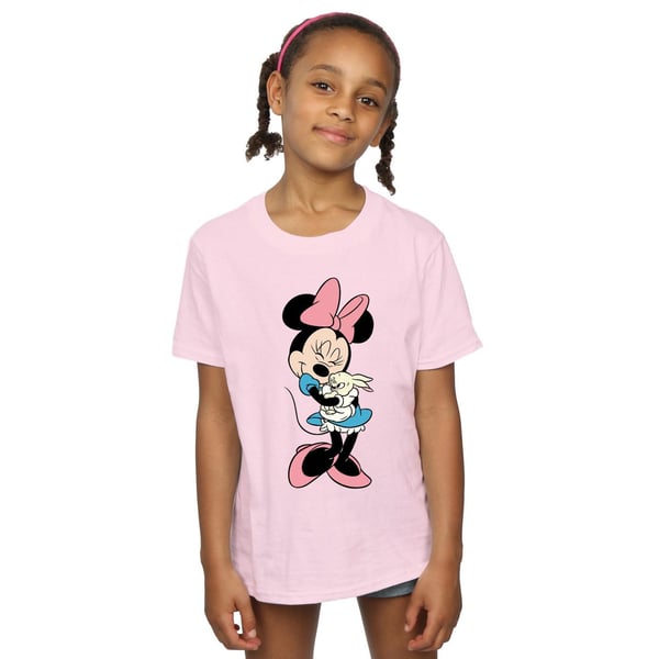 Disney Girls Minnie Mouse Bunny Hug Cotton T-Shirt