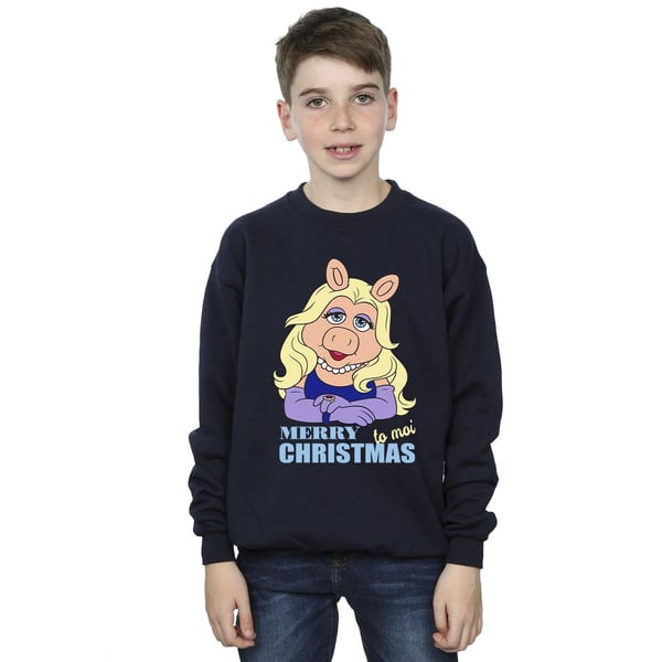 Disney Boys Muppets Miss Piggy Queen of Holidays Sweatshirt