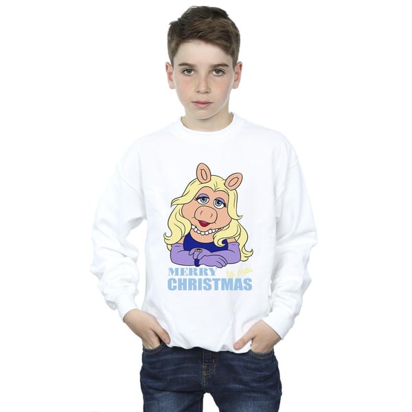 Disney Boys Muppets Miss Piggy Queen of Holidays Sweatshirt