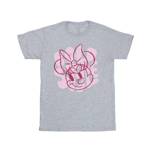 Disney Girls Minnie Mouse Bold Style Cotton T-Shirt