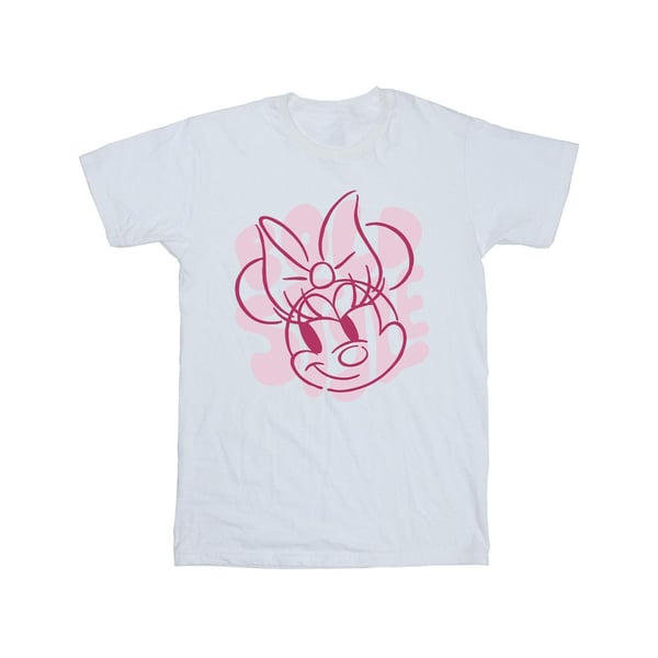 Disney Girls Minnie Mouse Bold Style Cotton T-Shirt