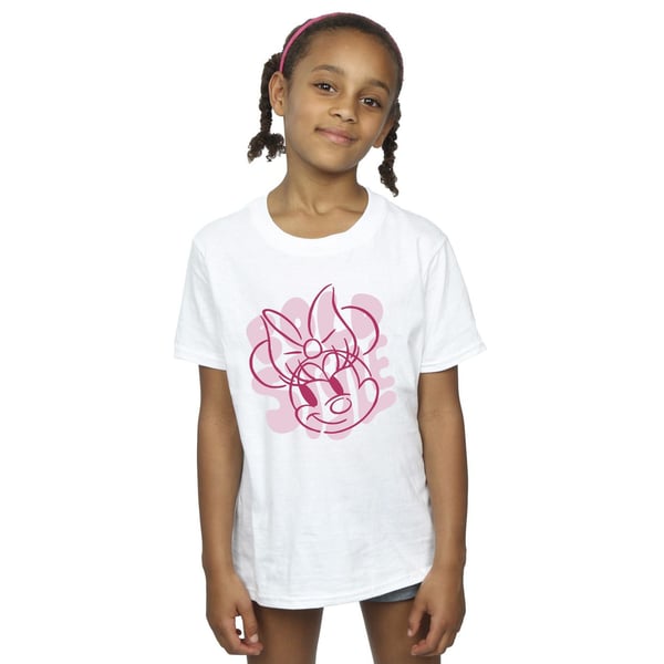 Disney Girls Minnie Mouse Bold Style Cotton T-Shirt