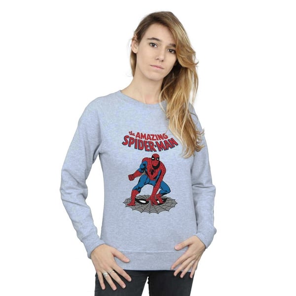 Marvel Womens/Ladies The Amazing Spider-Man Sweatshirt