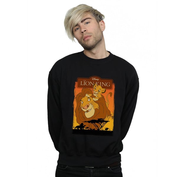 Disney Mens The Lion King Simba And Mufasa Sweatshirt