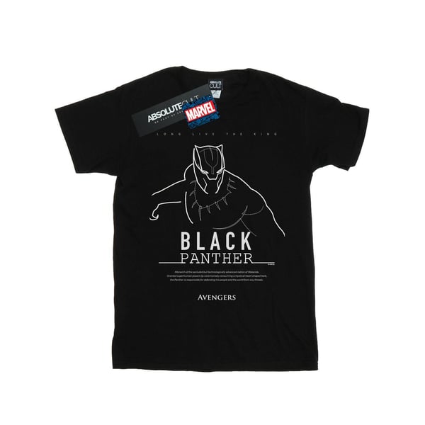 Marvel Boys Black Panther Long Live The King T-Shirt