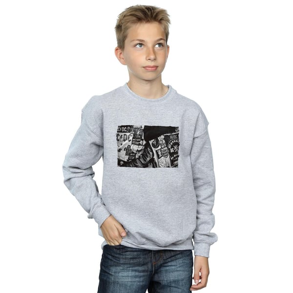AC/DC Boys Badges And Posters Collection Sweatshirt