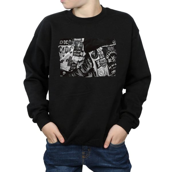 AC/DC Boys Badges And Posters Collection Sweatshirt