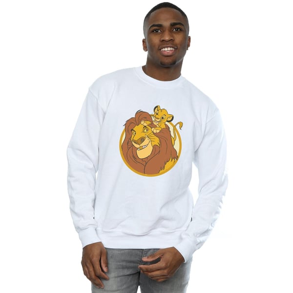 Disney Mens The Lion King Mufasa And Simba Sweatshirt