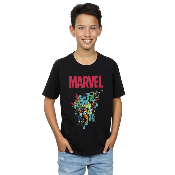 Marvel Boys Avengers Pop Group T-paita