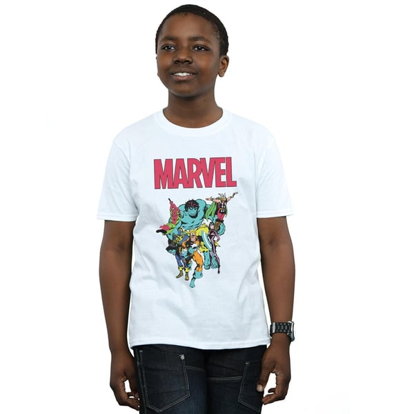 Marvel Boys Avengers Pop Group T-Shirt