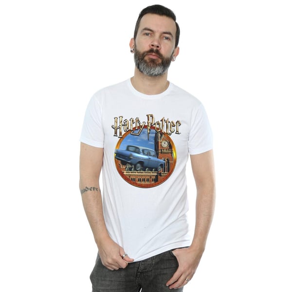 Harry Potter Mens Flying Car T-Shirt