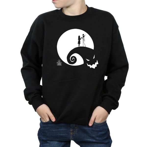Disney Boys Nightmare Before Christmas Moon Oogie Boogie Sweatshirt