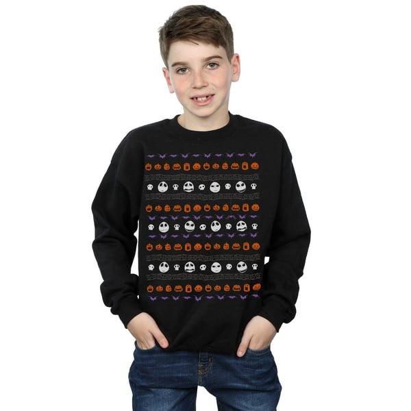 Disney Boys Nightmare Before Christmas Halloween Icons Sweatshirt