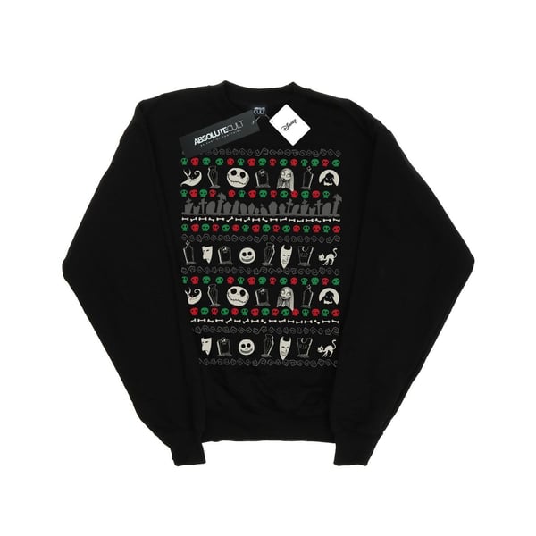 Disney Boys Nightmare Before Christmas Festive Icons Sweatshirt