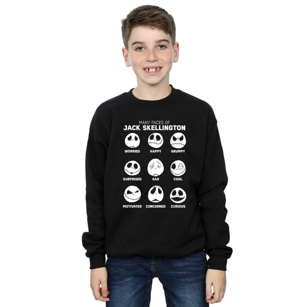 Disney Boys Nightmare Before Christmas The Many Faces Of Jack Sweatshirt