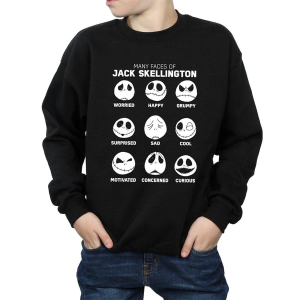 Disney Boys Nightmare Before Christmas The Many Faces Of Jack Sweatshirt