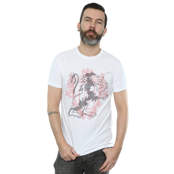 Harry Potter Mens Gryffindor Lion Crest T-Shirt