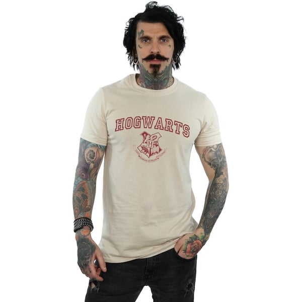 Harry Potter Mens Hogwarts Crest T-Shirt
