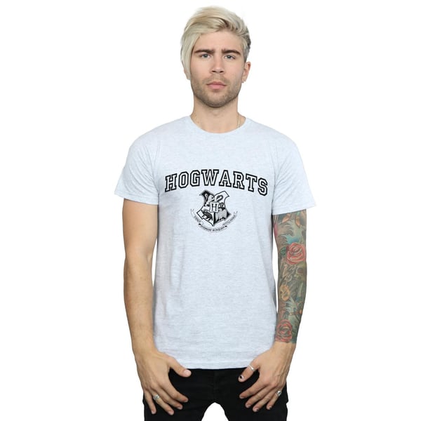 Harry Potter Mens Hogwarts Crest T-Shirt