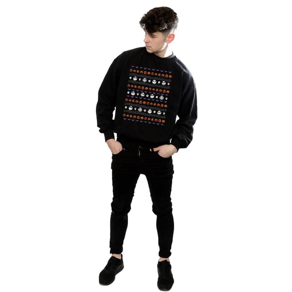 Disney Mens Nightmare Before Christmas Halloween Icons Sweatshirt