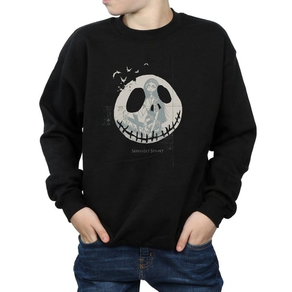 Disney Boys Nightmare Before Christmas Seriously Spooky Sweatshirt