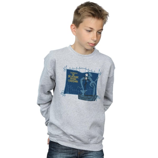 Disney Boys Nightmare Before Christmas Jack And The Well Sweatshirt