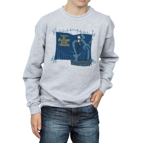Disney Boys Nightmare Before Christmas Jack And The Well Sweatshirt
