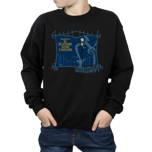 Disney Boys Nightmare Before Christmas Jack And The Well Sweatshirt