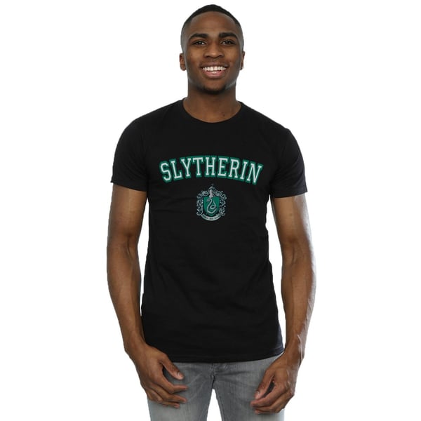 Harry Potter Mens Slytherin Crest T-Shirt