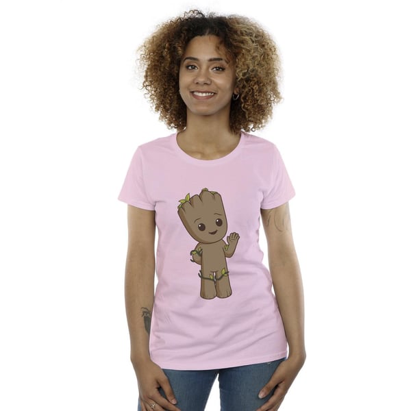 Marvel Womens/Ladies I Am Groot Cute Groot Cotton T-Shirt