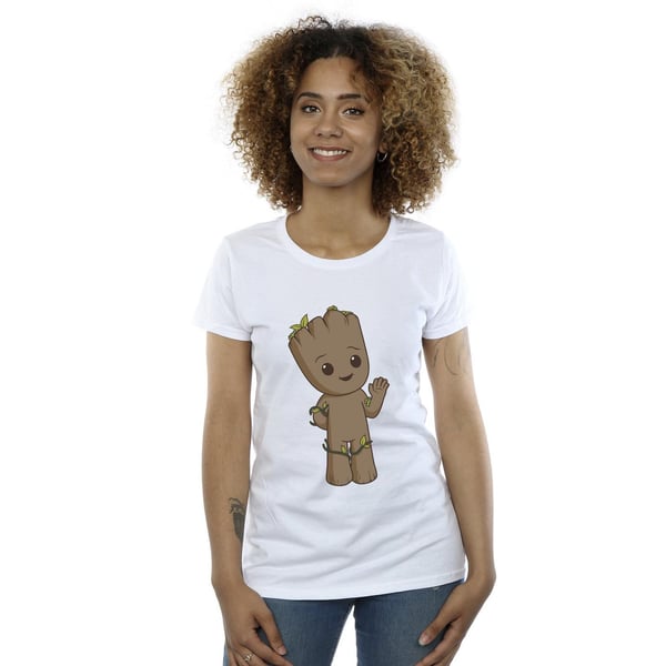 Marvel Womens/Ladies I Am Groot Cute Groot Cotton T-Shirt