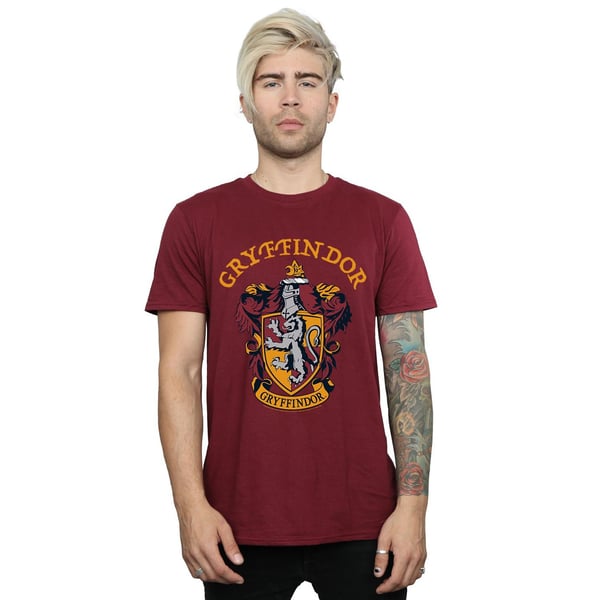 Harry Potter Mens Gryffindor Crest T-Shirt