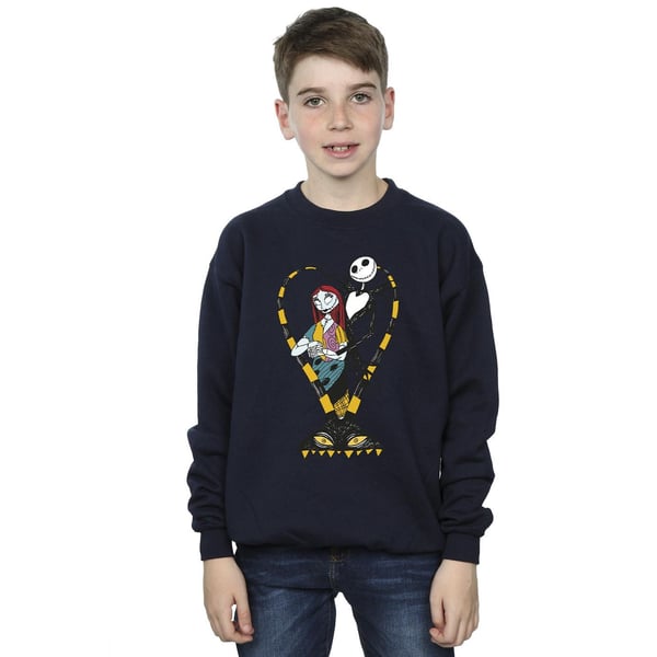 The Nightmare Before Christmas Boys Heart Jack Sweatshirt