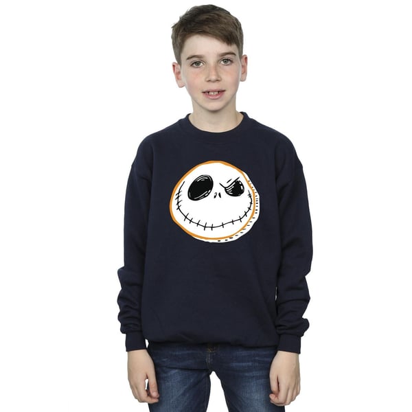 Disney Boys The Nightmare Before Christmas Jack Face Sweatshirt