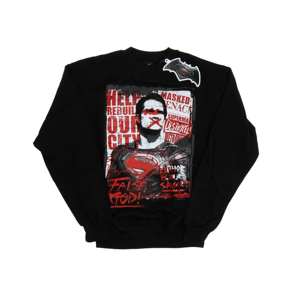 DC Comics Womens/Ladies Batman v Superman False God Sweatshirt