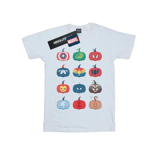 Marvel Boys Avengers Pumpkin Icons T-Shirt