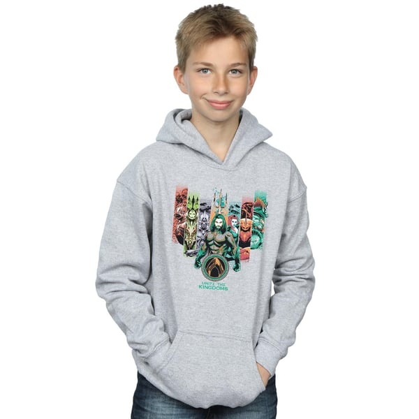 DC Comics Boys Aquaman Unite The Kingdoms Hoodie