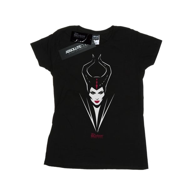 Disney Dam/Dam Maleficent Mistress Of Evil Face T-shirt i bomull