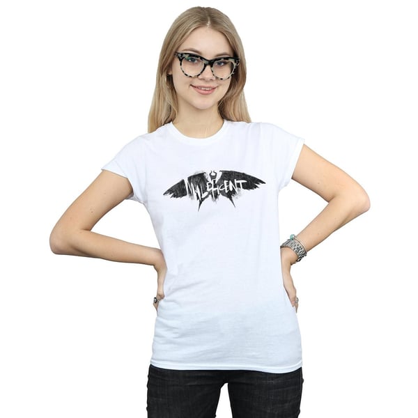 Disney Womens/Ladies Maleficent Mistress Of Evil Wings Silhouette Cotton T-Shirt