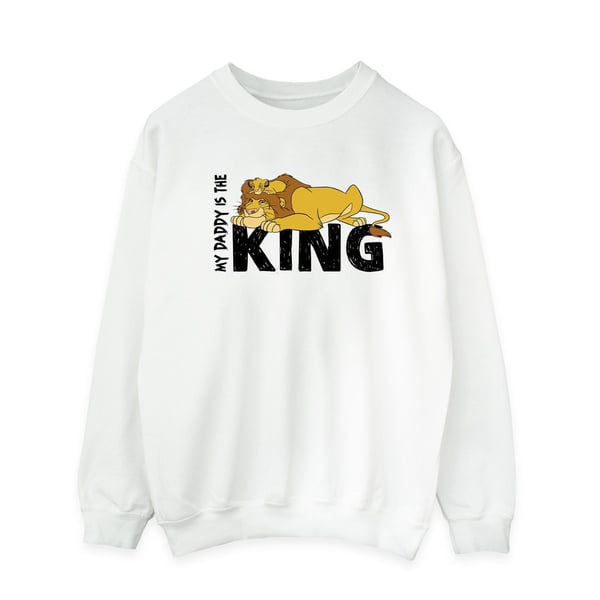 Disney Mens The Lion King Daddy Is King Sweatshirt