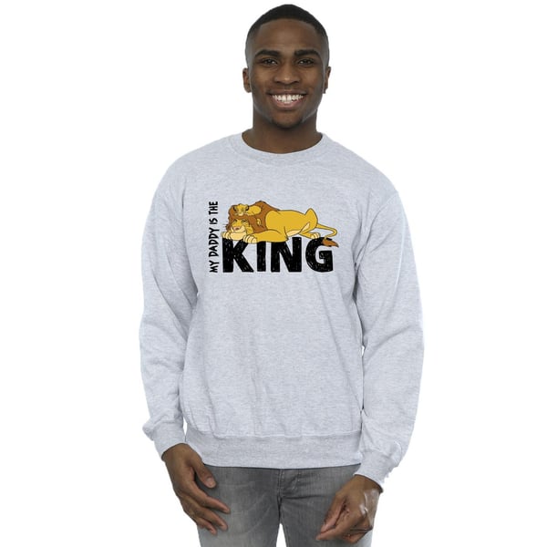 Disney Mens The Lion King Daddy Is King Sweatshirt