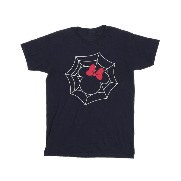 Disney Flickor Minnie Mouse Spindelnät Bomulls T-shirt