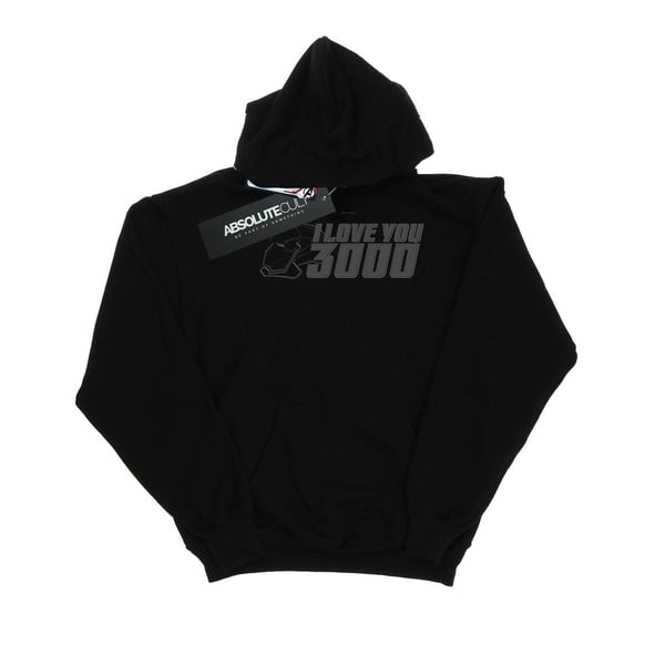 Marvel Mens Avengers Endgame I Love You 3000 Helmet Hoodie