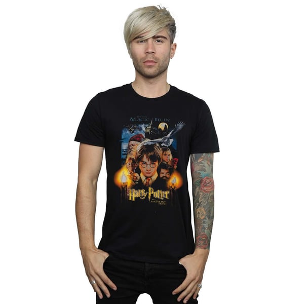 Harry Potter Mens The Sorcerer´s Stone Poster T-Shirt