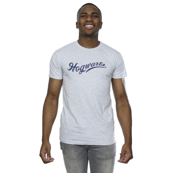 Harry Potter Mens Hogwarts Writing T-Shirt