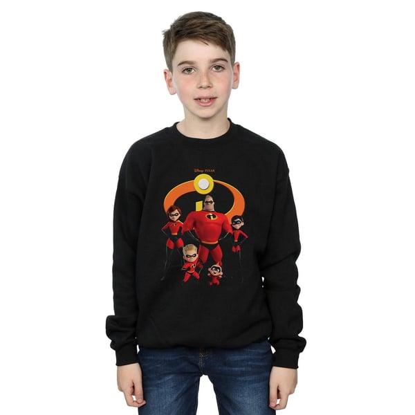Disney Boys Incredibles 2 Group Logo Sweatshirt
