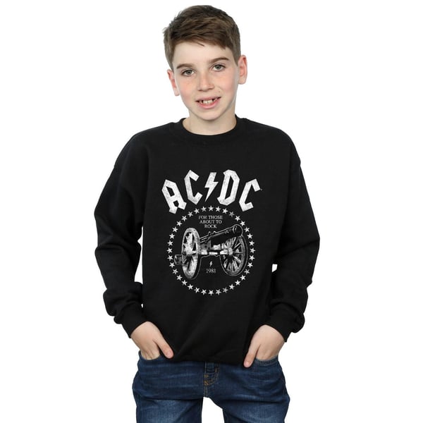 AC/DC Boys We Salute You Cannon Sweatshirt