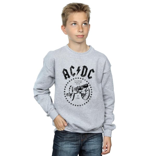 AC/DC Boys We Salute You Cannon Sweatshirt